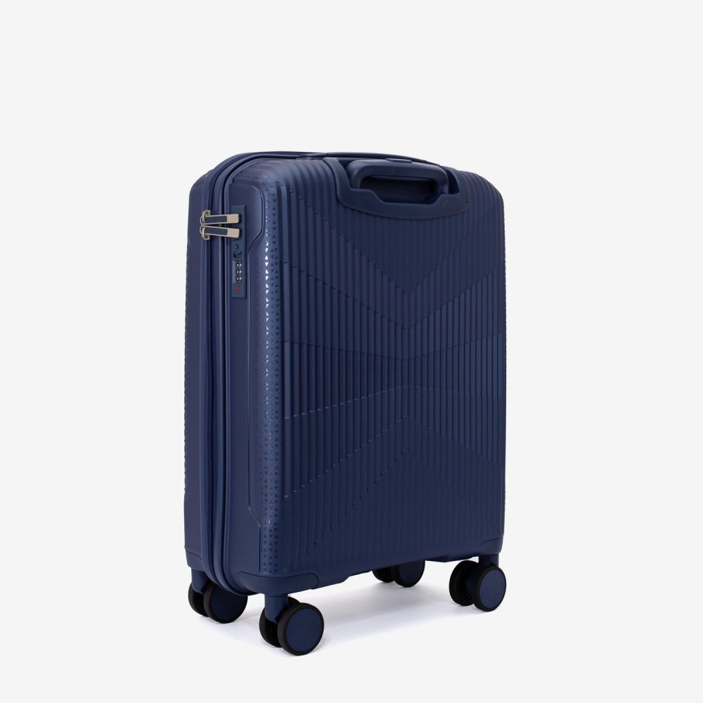 Troler cabina KREAL model TASOS 55 cm polipropilenă bleumarin