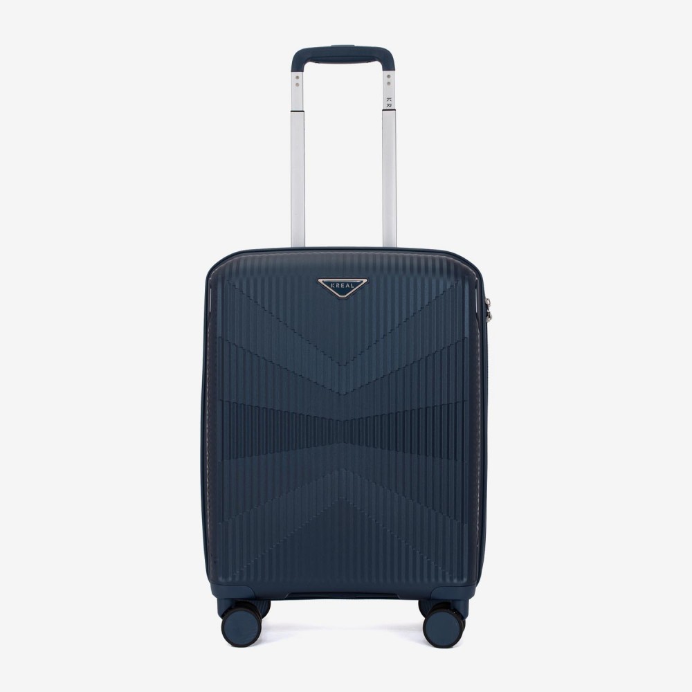 Troler cabina KREAL model TASOS 55 cm polipropilenă bleumarin