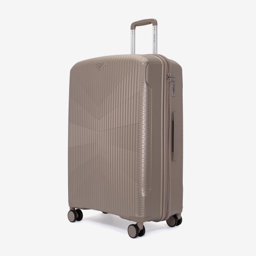 Troler mare KREAL model TASOS 74 cm polipropilenă champagne