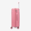 Troler set 2 Bucati KREAL model TASOS Troler cabina 55 cm şi Troler mediu 66 cm polipropilenă roz - Imagine 7