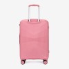  Troler set 2 Bucati KREAL model TASOS Troler cabina 55 cm şi Troler mediu 66 cm polipropilenă roz - Imagine 8