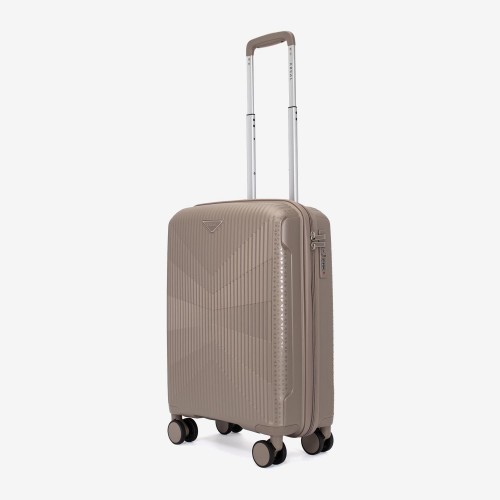 Troler cabina KREAL model TASOS 55 cm polipropilenă champagne