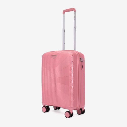 Troler cabina KREAL model TASOS 55 cm polipropilenă roz