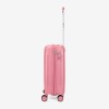  Troler set 2 Bucati KREAL model TASOS Troler cabina 55 cm şi Troler mediu 66 cm polipropilenă roz - Imagine 3