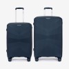  Troler set 2 Bucati KREAL model TASOS Troler mediu 66 cm şi Troler mare 74 cm polipropilenă albastru - Imagine 1