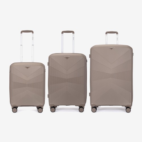 Set trolere KREAL model TASOS polipropilenă champagne