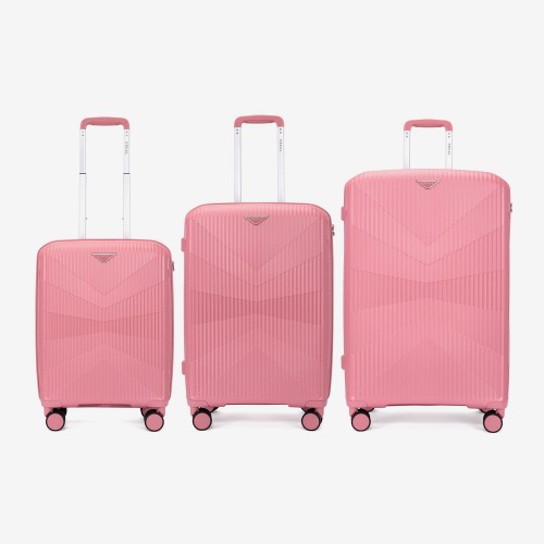 Set trolere KREAL model TASOS polipropilenă roz