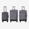 Set trolere ENZO NORI model VENICE textil gri - Imagine 1