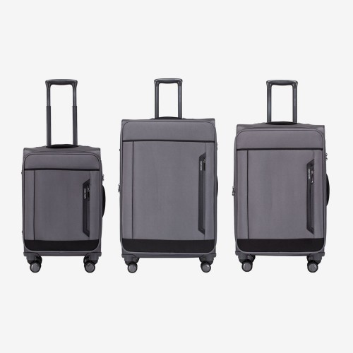 Set trolere ENZO NORI model VENICE textil gri
