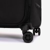Troler mare extensibil ENZO NORI SPARK 77 cm textil negru - Imagine 6