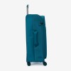 Troler mare extensibil ENZO NORI SPARK 77 cm textil albastru - Imagine 2
