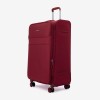 Troler mare extensibil ENZO NORI SPARK 77 cm textil  rosu - Imagine 3