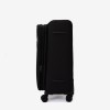 Troler mediu ENZO NORI SPARK 66 cm textil negru - Imagine 4