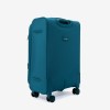 Troler mediu ENZO NORI SPARK 66 cm textil albastru - Imagine 5