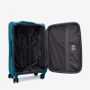 Troler mediu ENZO NORI SPARK 66 cm textil albastru - Imagine 7