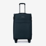 Troler mediu ENZO NORI SPARK 66 cm textil albastru-verde