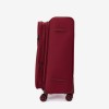 Troler mediu ENZO NORI SPARK 66 cm textil rosu - Imagine 5