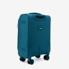 Troler cabină ENZO NORI SPARK 55 cm textil albastru - Imagine 4