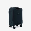 Troler cabină ENZO NORI SPARK 55 cm textil albastru-verde - Imagine 4