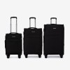 Set trolere ENZO NORI model SPARK textil negru  - Imagine 1