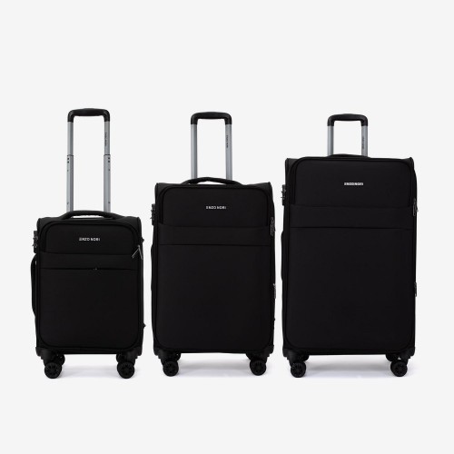 Set trolere ENZO NORI model SPARK textil negru 