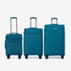 Set trolere ENZO NORI model SPARK textil albastru - Imagine 1
