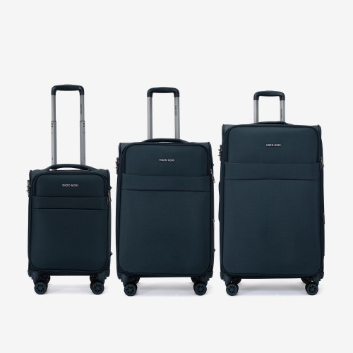 Set trolere ENZO NORI model SPARK textil albastru-verde
