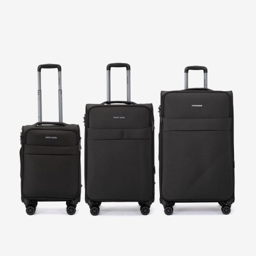 Set trolere ENZO NORI model SPARK textil verde-gri