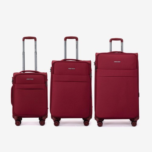 Set trolere ENZO NORI model SPARK textil rosu