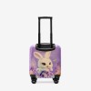 Troler copii Rabbit 44 cm ABS cu policarbonat, violet