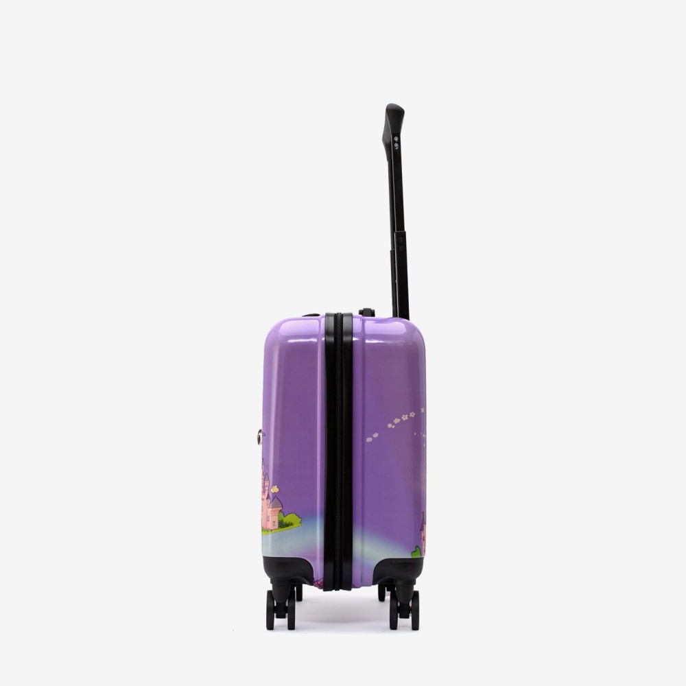 Troler copii Rabbit 44 cm ABS cu policarbonat, violet