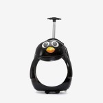 Troler copii Penguin 44 cm ABS cu policarbonat, negru Troler copii Penguin 44 cm ABS cu policarbonat, negru