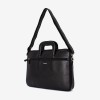 Geanta business ЕNZO NORI model SALAS din piele naturala negru - Imagine 2