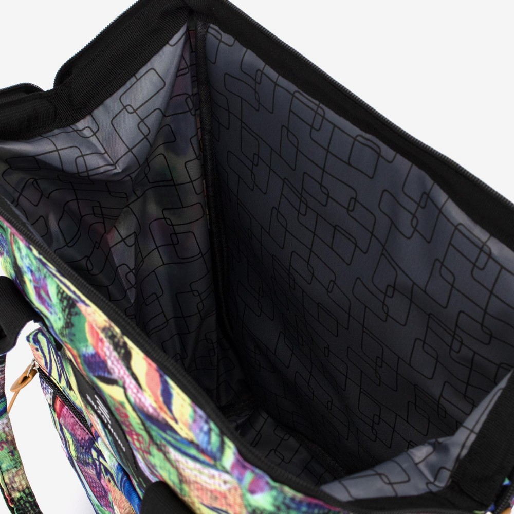 Rucsac ENZO NORI model ADVENTURE-L verde multicolor