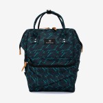 Rucsac ENZO NORI model ADVENTURE-L negru cu albastru deschis