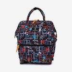 Rucsac ENZO NORI model ADVENTURE-L multicolor cu text