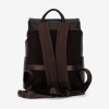 Rucsac ENZO NORI model ROOF piele naturala maro - Imagine 4
