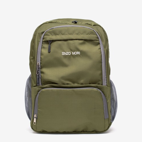 Rucsac ENZO NORI Model MIHO textil verde