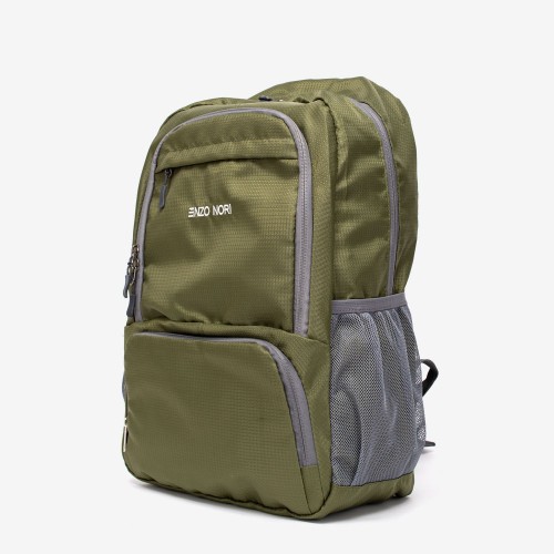 Rucsac ENZO NORI Model MIHO textil verde