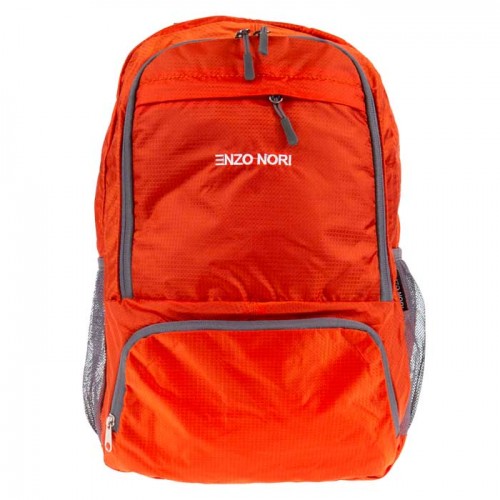 Rucsac ENZO NORI Model FLASH textil portocăliu