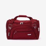 Geanta voiaj ENZO NORI EDY textil rosu