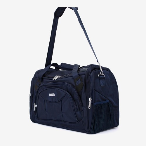 Geanta voiaj ENZO NORI model BENEDIKT textil bleumarin