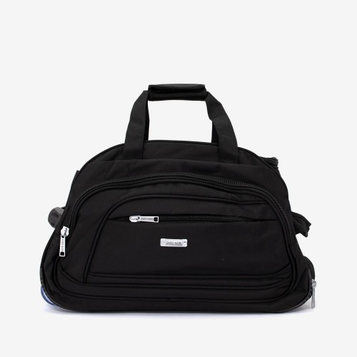 Geanta voiaj cu role ENZO NORI model CLAUDIO-S textil negru