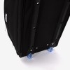 Geanta voiaj cu role ENZO NORI model CLAUDIO-S textil negru - Imagine 4