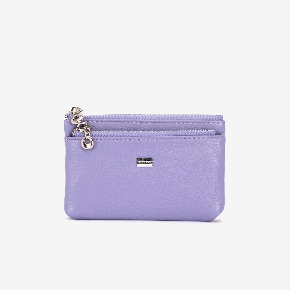 Breloc din piele ENZO NORI model FILL violet