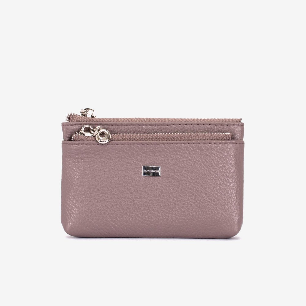 Breloc din piele ENZO NORI model FILL bej