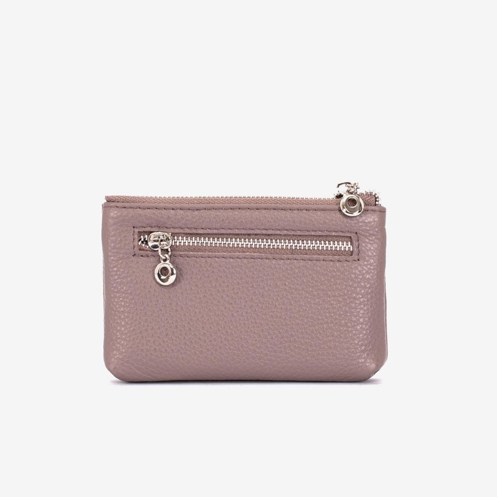 Breloc din piele ENZO NORI model FILL bej