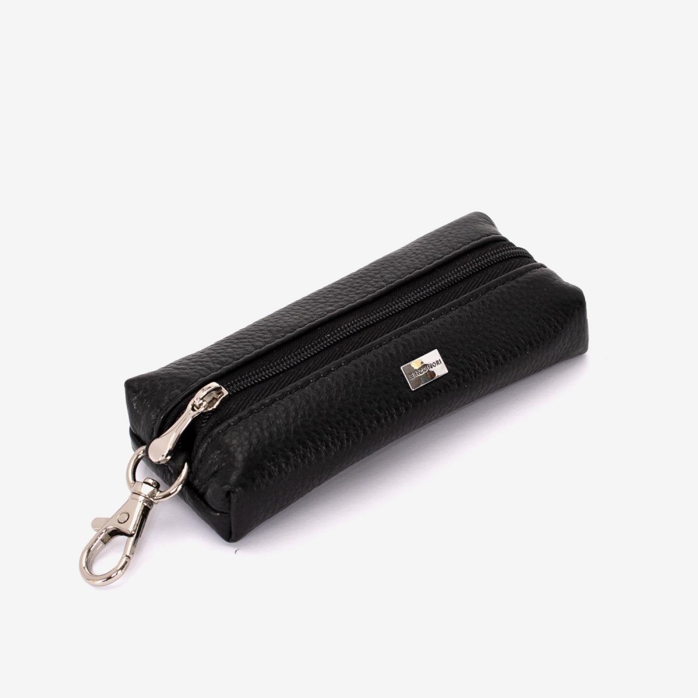 Breloc din piele ENZO NORI model MILI negru