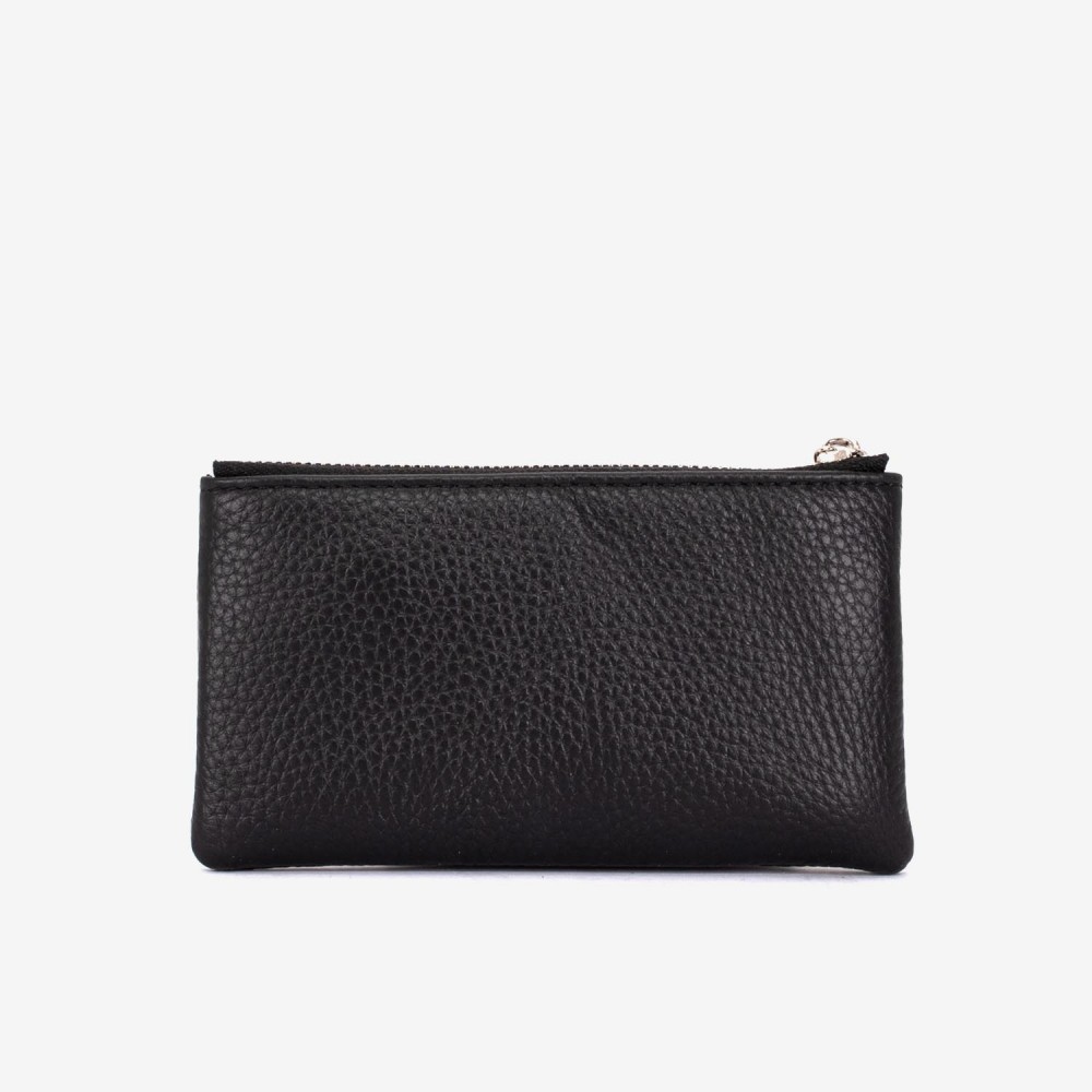 Breloc din piele ENZO NORI model FINN negru