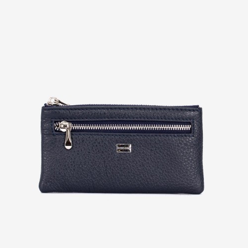 Breloc din piele ENZO NORI model FINN albastru închis